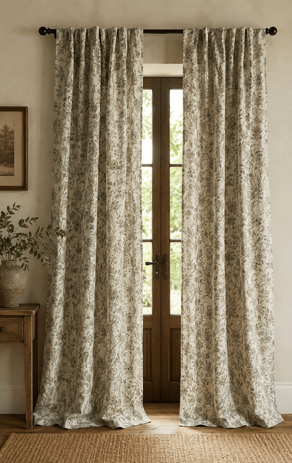 Curtain textile product